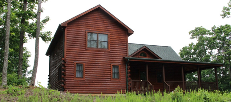 Professional Log Home Borate Application  Breckinridge County, Kentucky