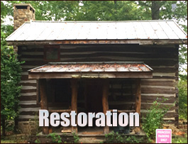 Historic Log Cabin Restoration  Breckinridge County, Kentucky